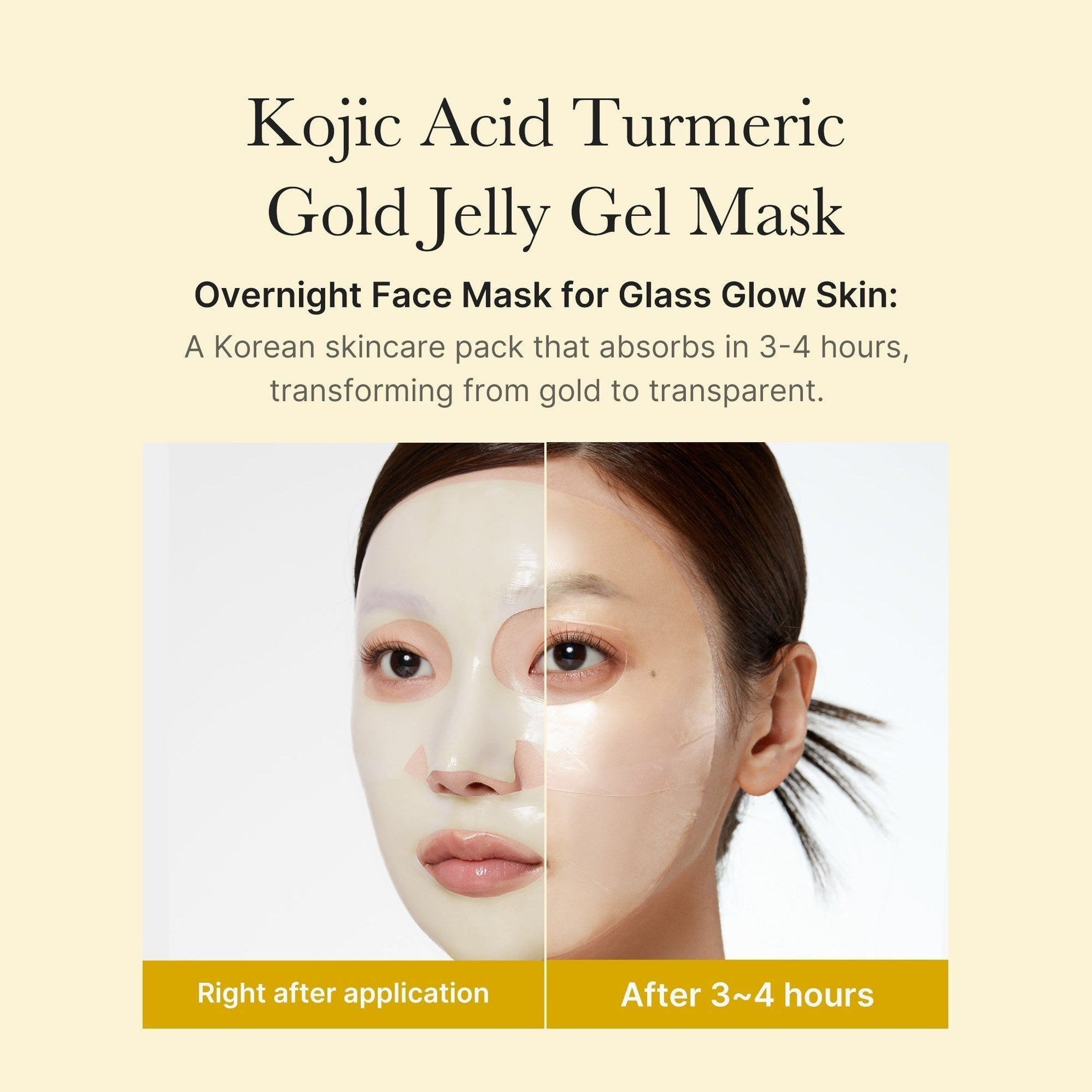 Kojic Acid Turmeric Gold Jelly Gel Mask - Medicube